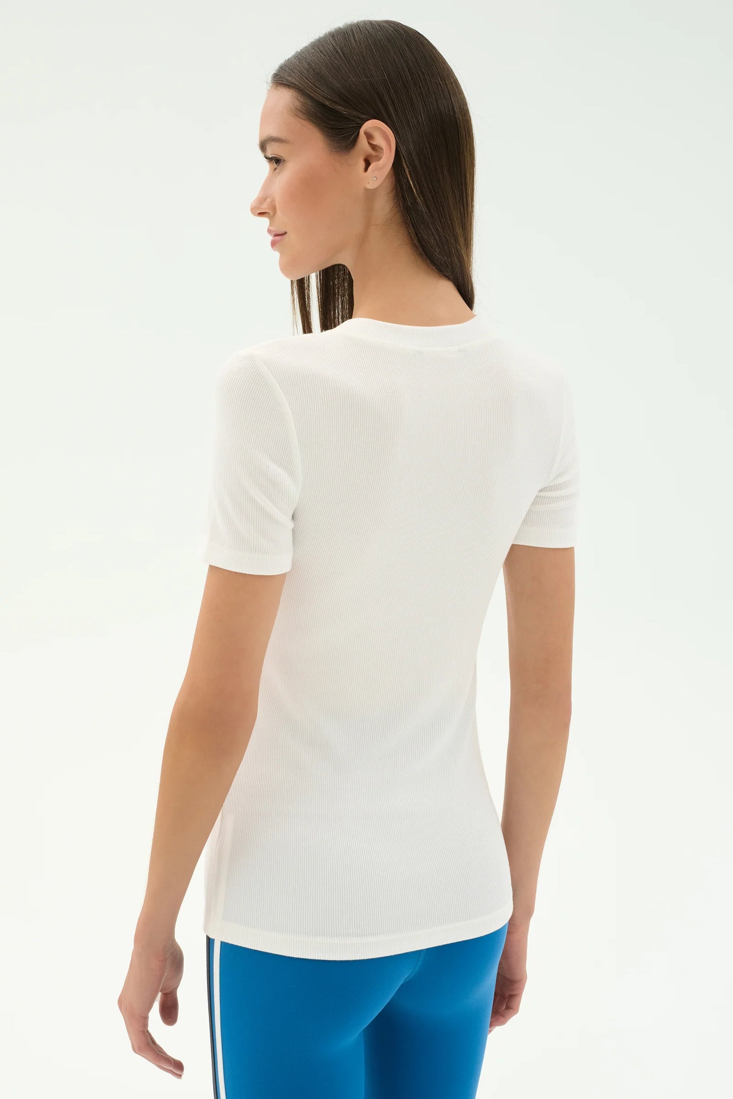 Louise Rib Short Sleeve