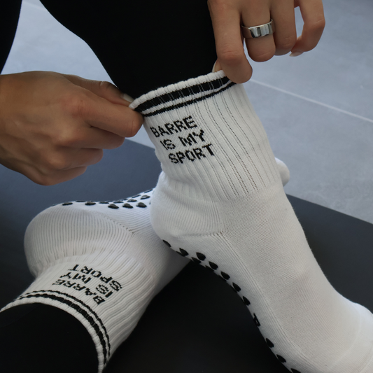 Barre Is My Sport Barre Sock