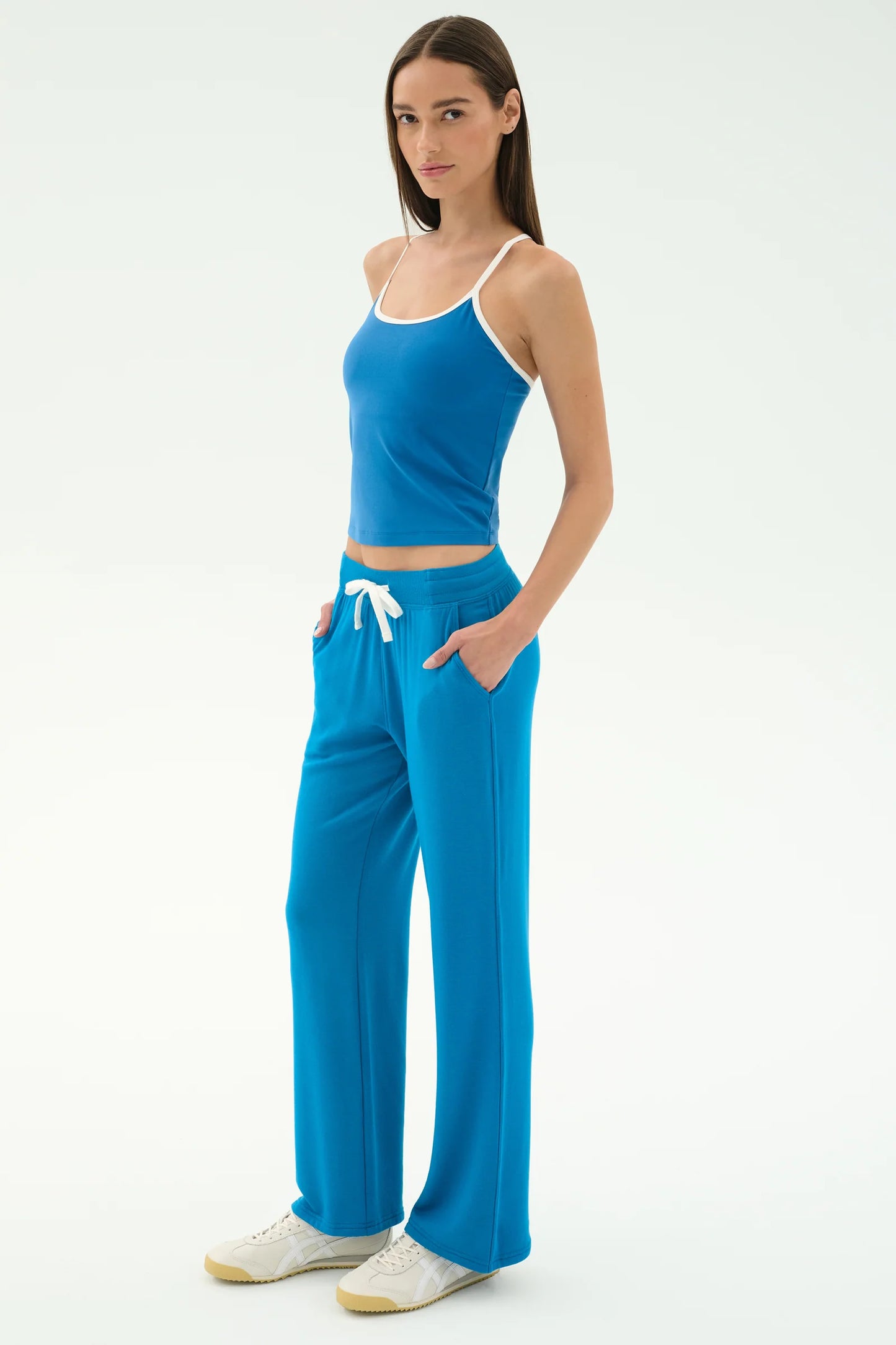 Raven Fleece Full Length Sweatpants