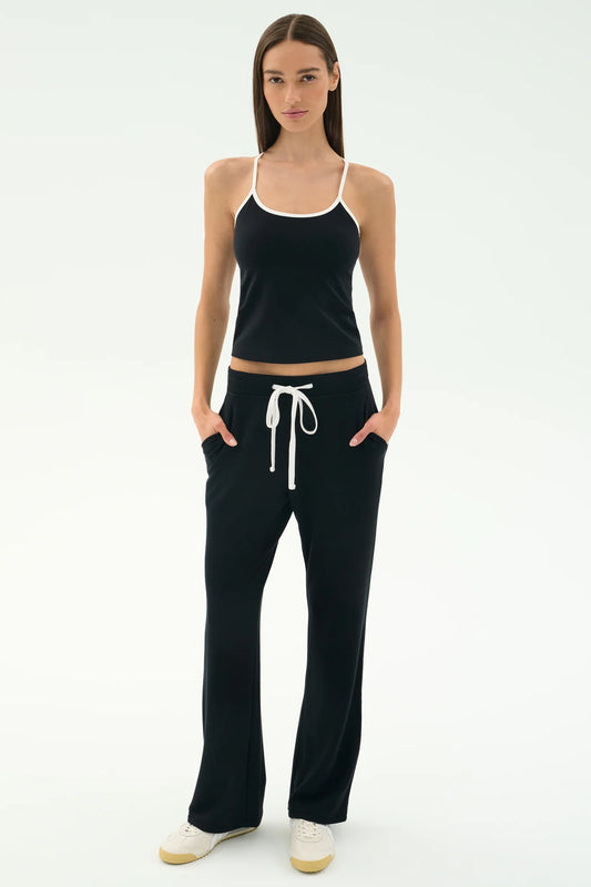 Raven Fleece Full Length Sweatpants