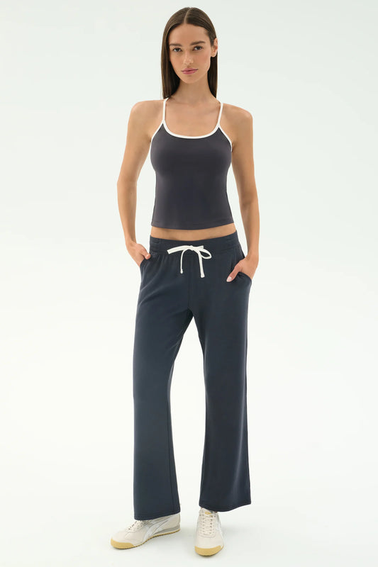 Raven Fleece Full Length Sweatpants