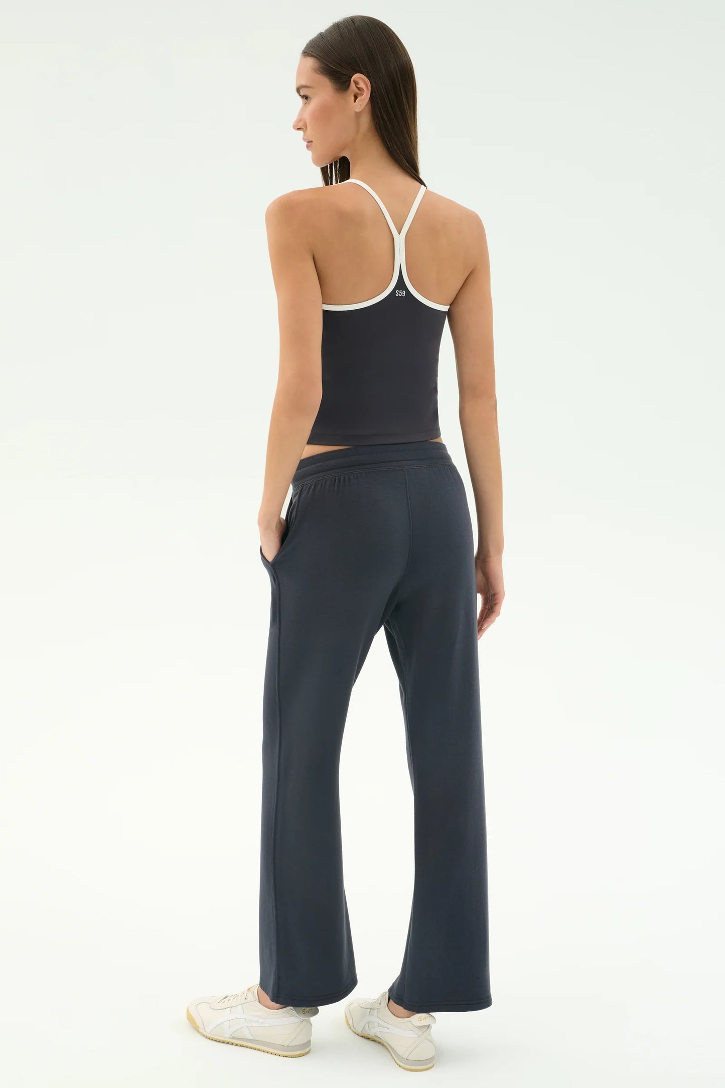 Raven Fleece Full Length Sweatpants