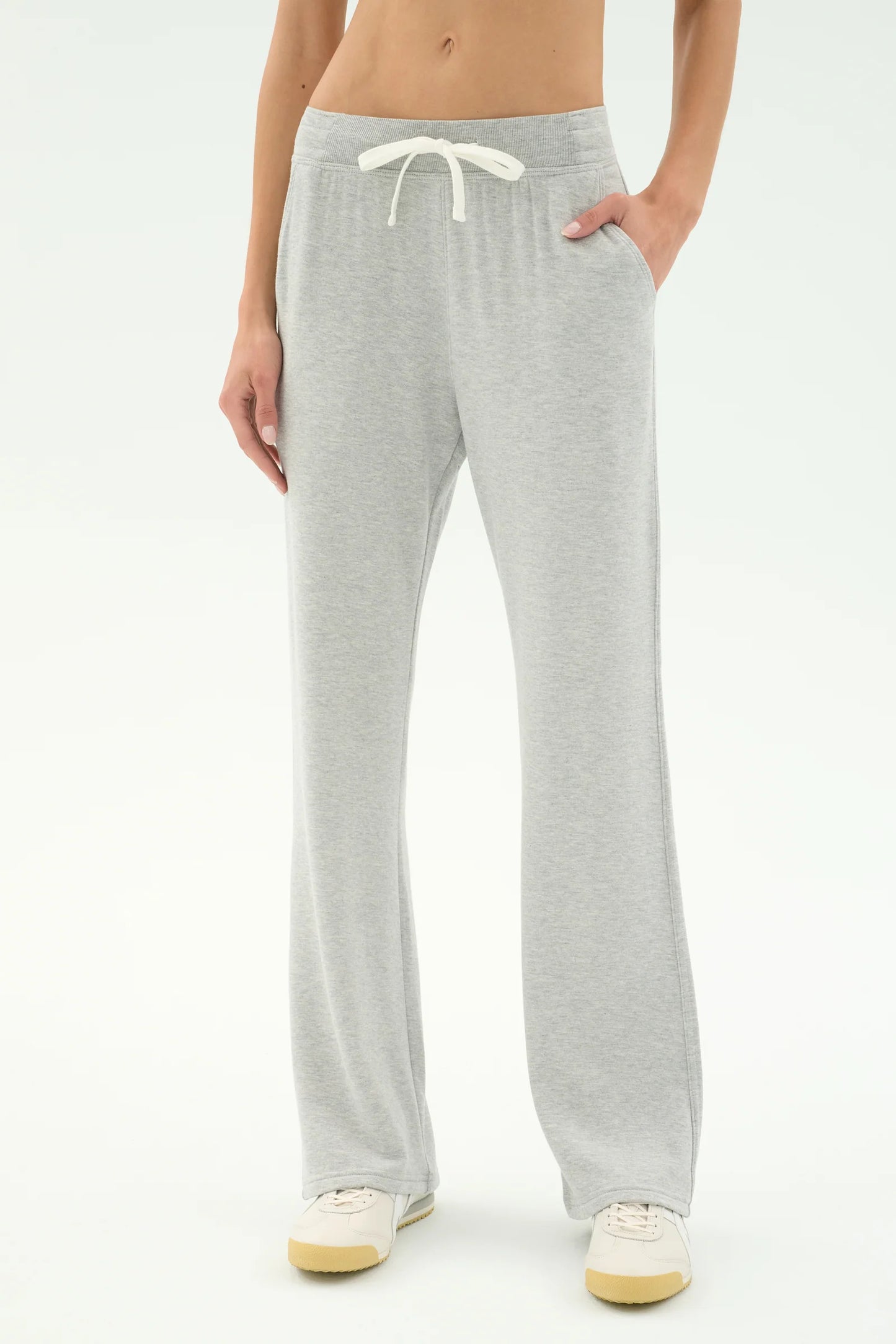 Raven Fleece Full Length Sweatpants