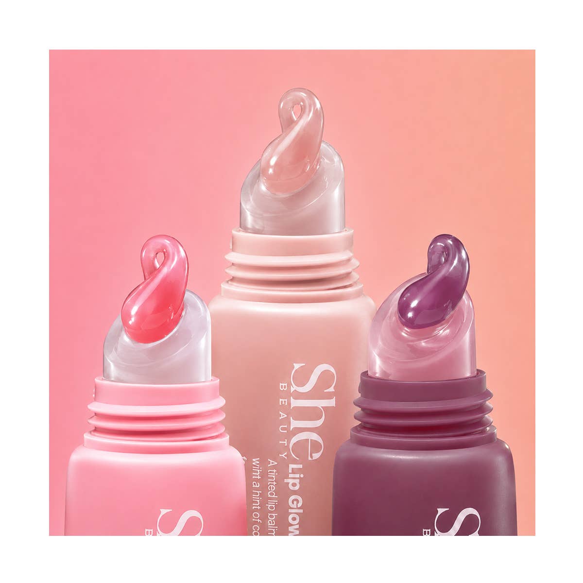 SHE LG24 Lip Glowy Moisturizing Lip Balm - 36 pcs