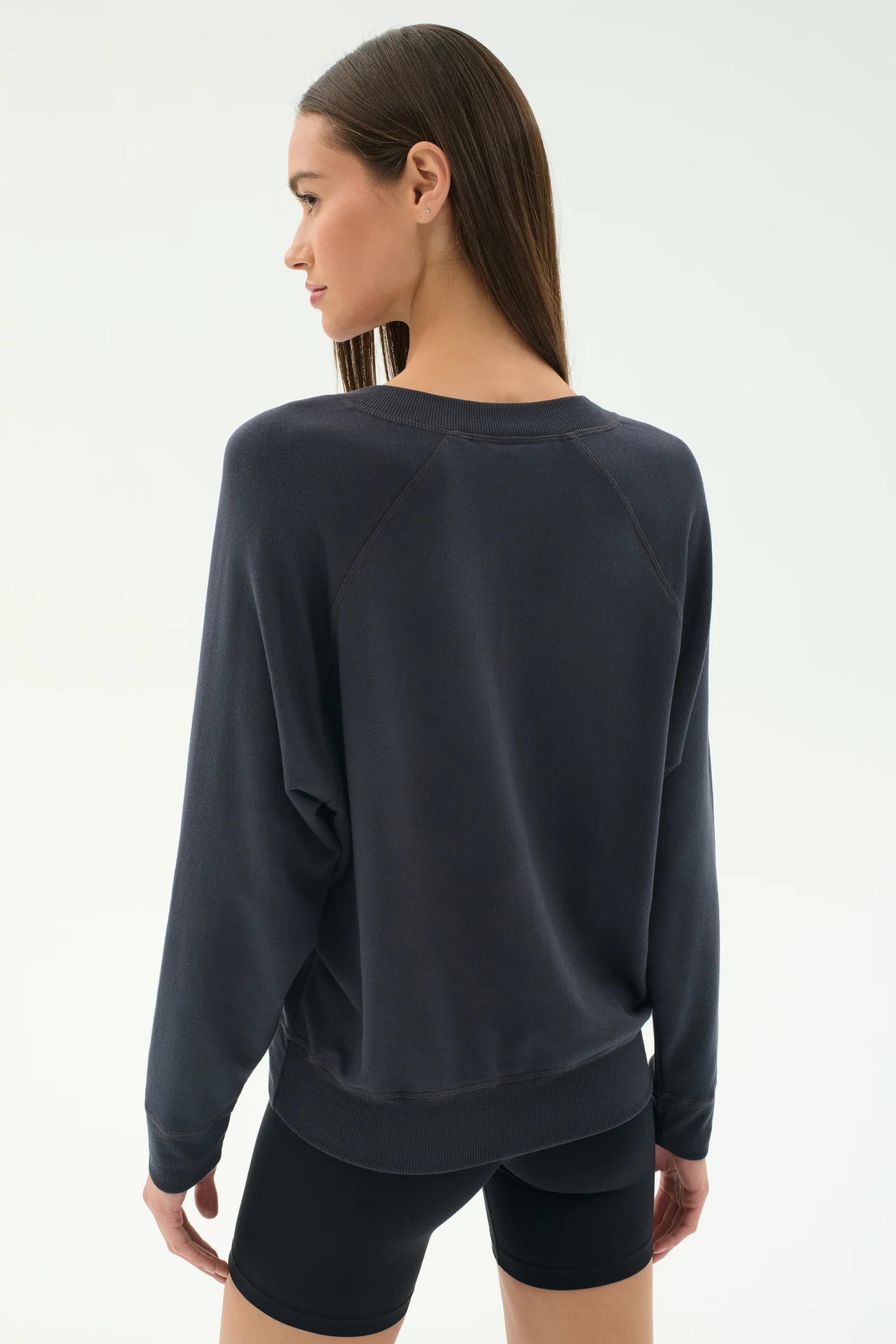 Bennie Fleece V Neck Sweatshirt