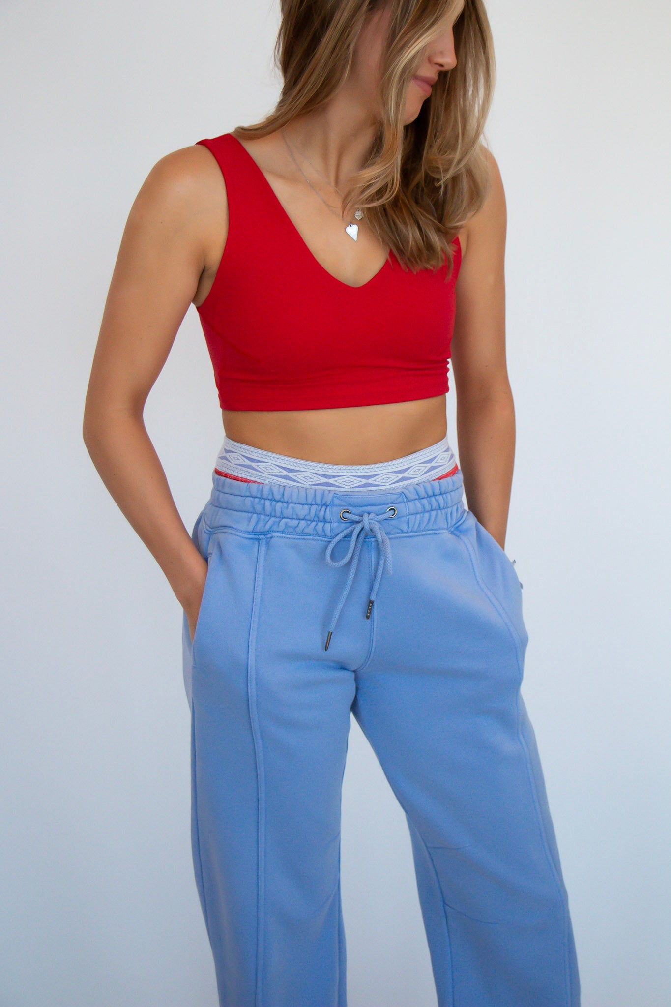 FP Movement Never Better Neck Bra - WinterBerry