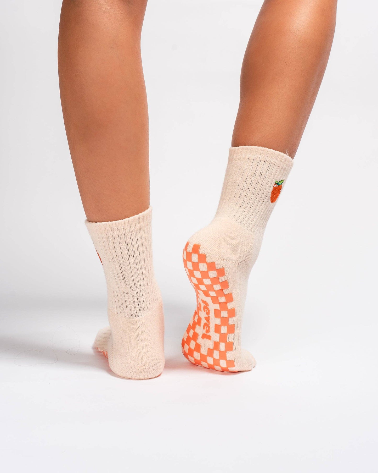 The Just Peachy Grip Sock