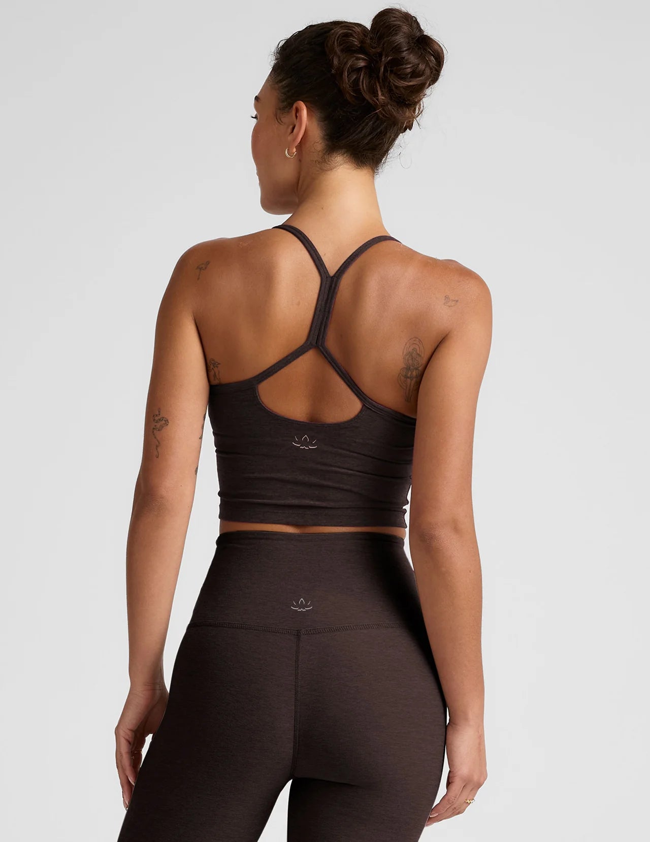 Spacedye Slim Racerback Cropped Tank
