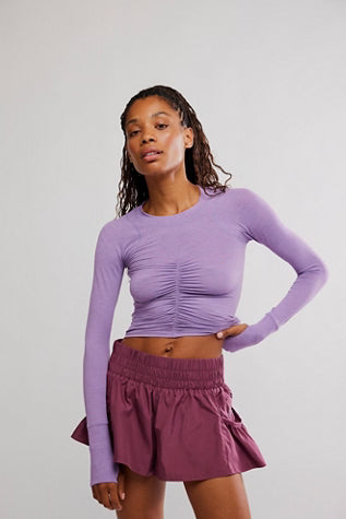 Tempo Ruched Long Sleeve