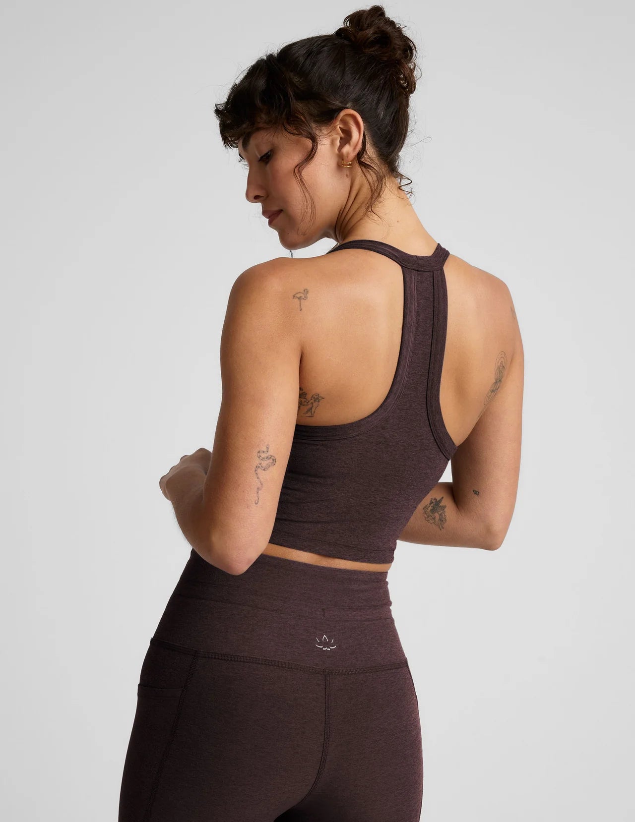 Spacedye On The Up Cropped Tank