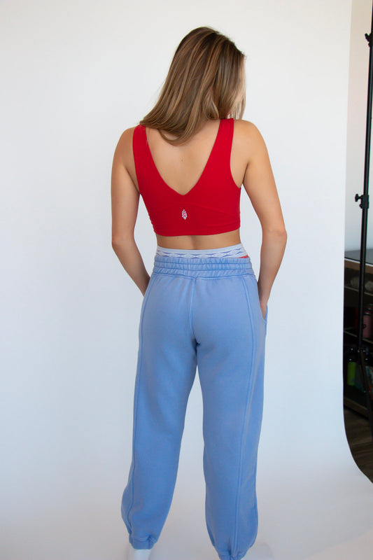 FP Movement Never Better Neck Bra - WinterBerry