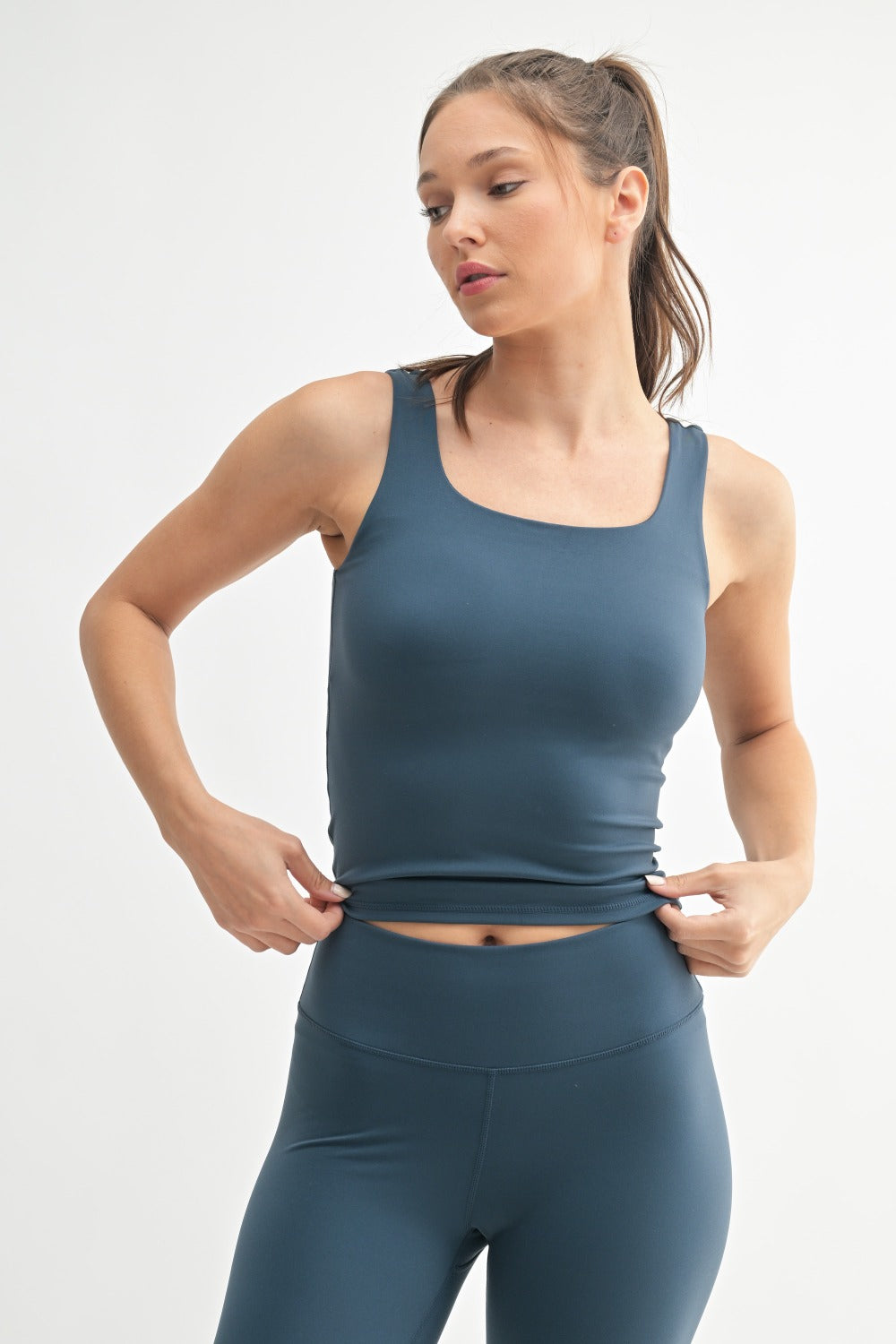 Square Neck Active Tank