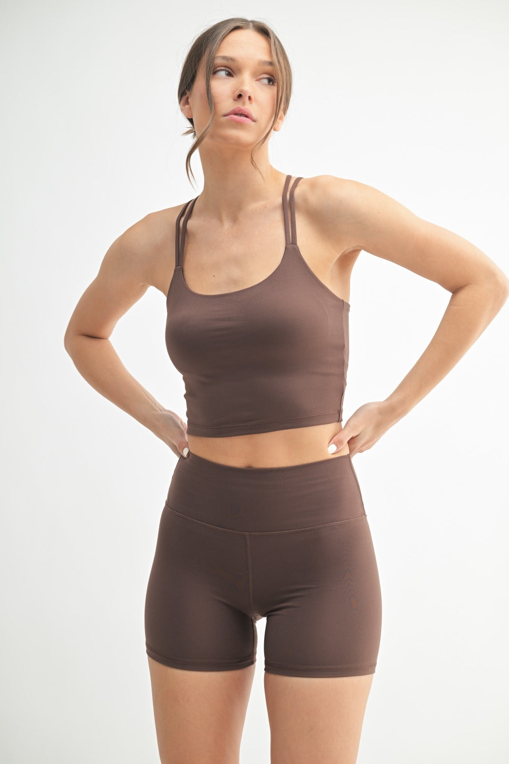 Venice Cloud Light Criss-Cross Sports Bra