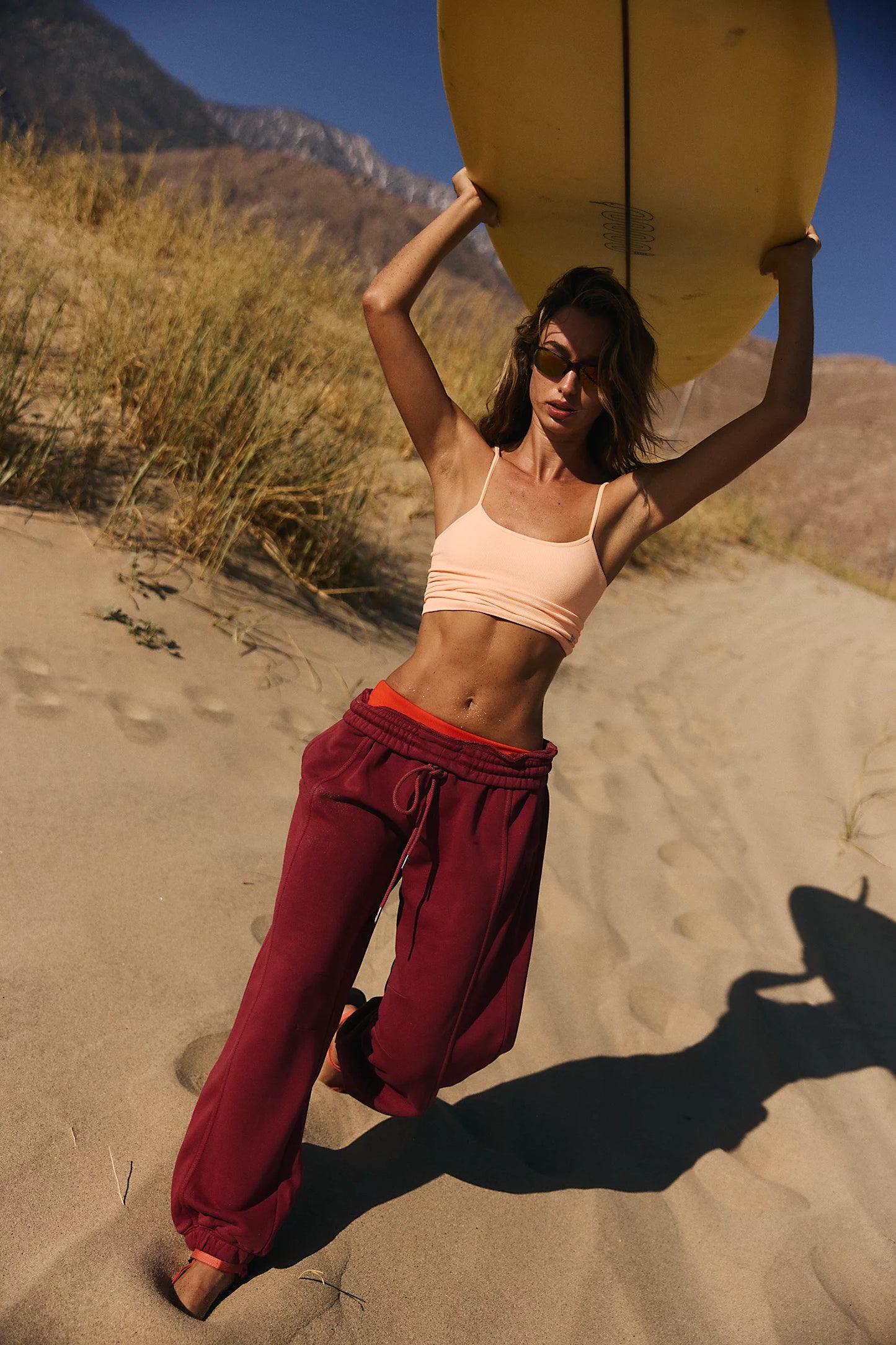 FP Sprint to the Finish Pant - Sour Cherry