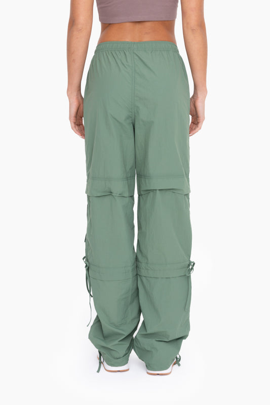 Nylon Cargo Pants