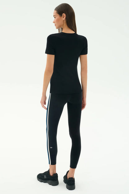 Louise Rib Short Sleeve