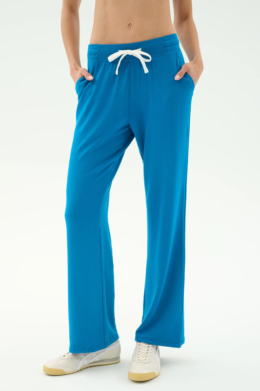 Raven Fleece Full Length Sweatpants