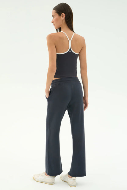 Raven Fleece Full Length Sweatpants