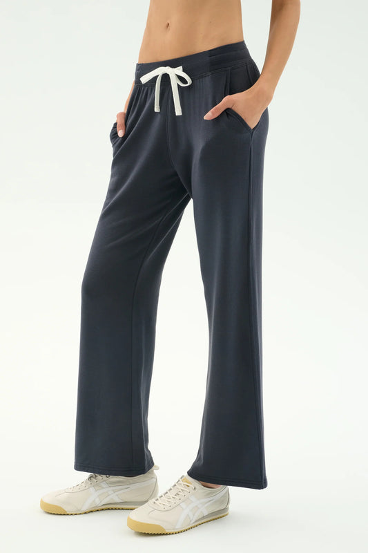Raven Fleece Full Length Sweatpants
