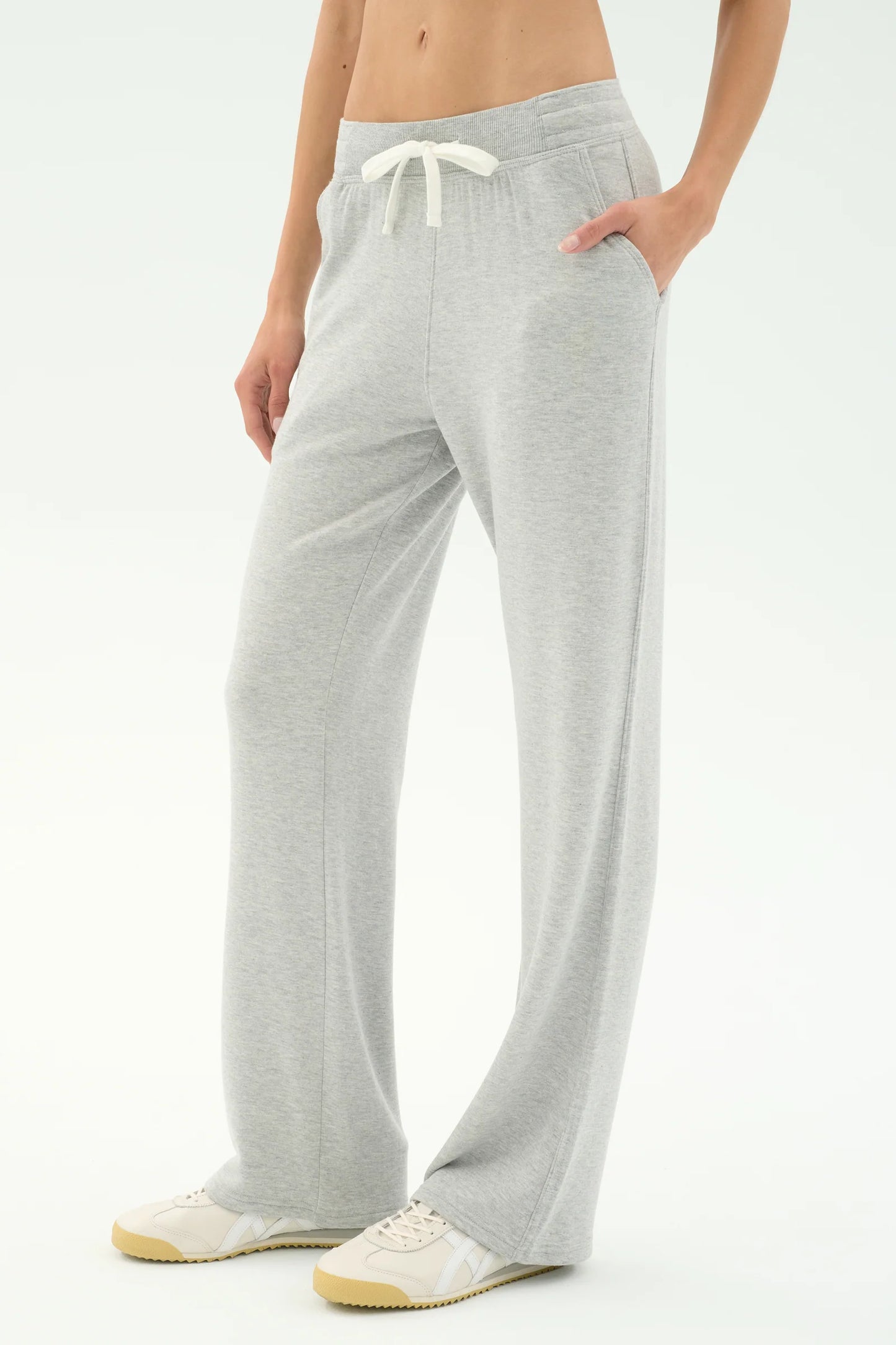 Raven Fleece Full Length Sweatpants