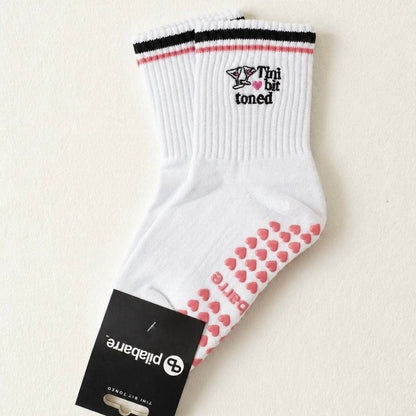 Tini Bit Toned Grip Socks