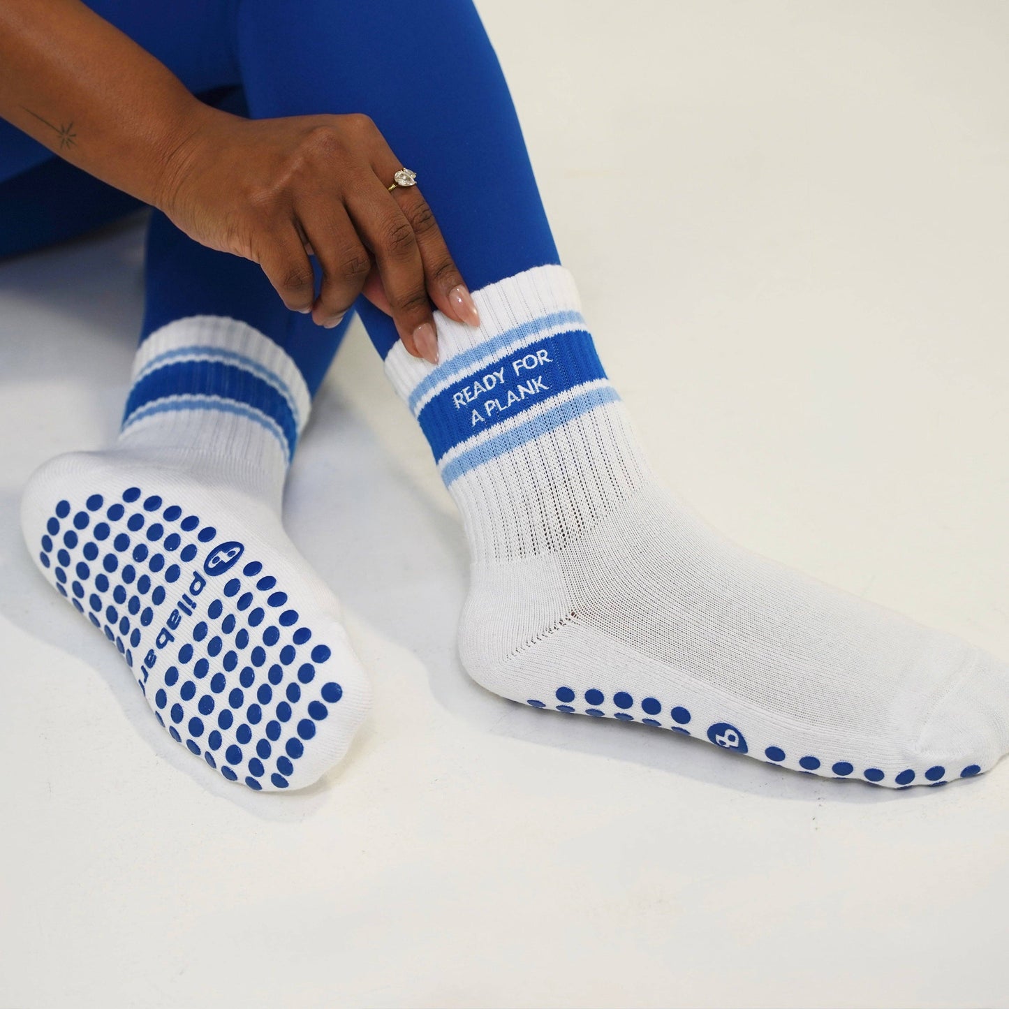 Ready for a Plank Grip Socks