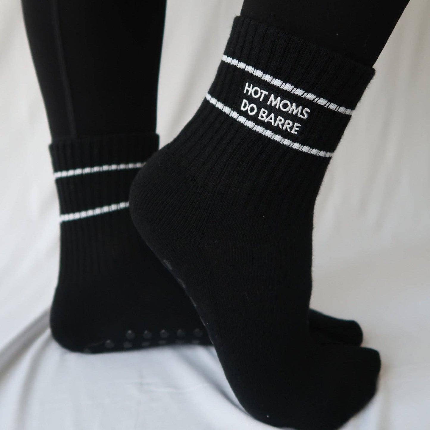 Hot Moms Do BARRE Socks