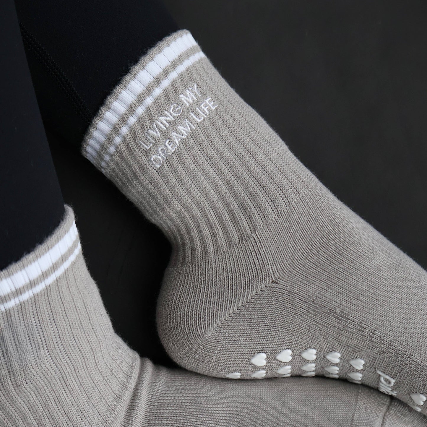 Living My Dream Life Grip Socks