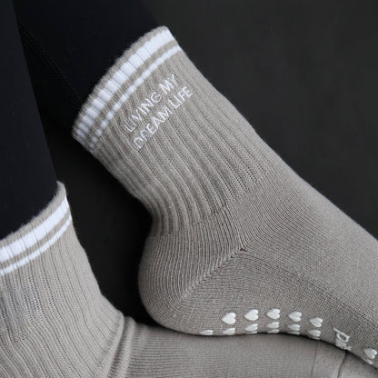 Living My Dream Life Grip Socks