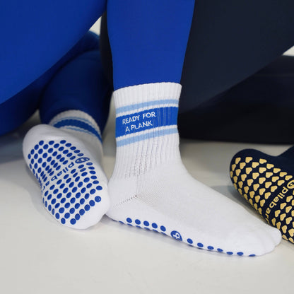 Ready for a Plank Grip Socks