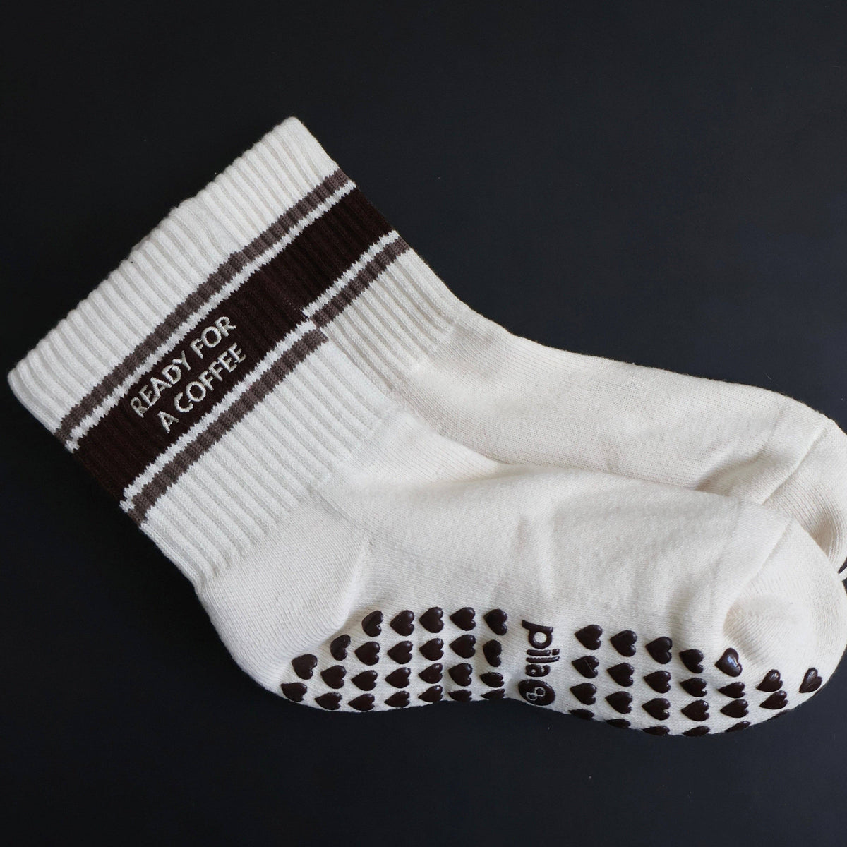 Ready for a Coffee Grip Socks