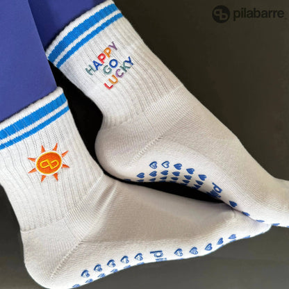 Happy Go Lucky Grip Socks