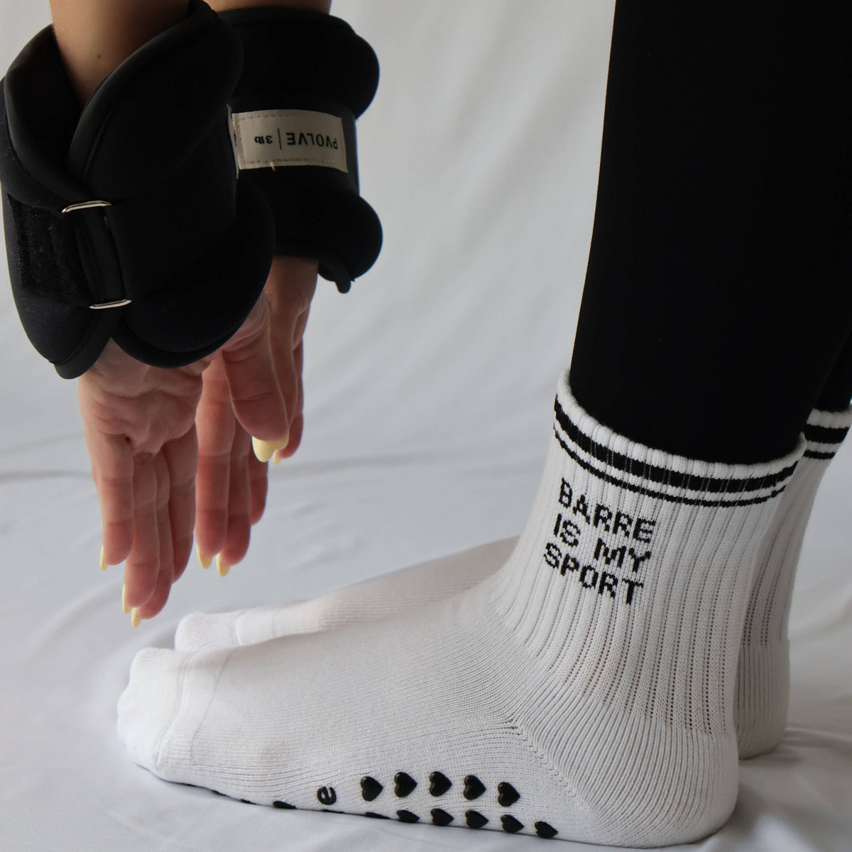 Barre Is My Sport Barre Sock