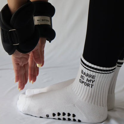Barre Is My Sport Barre Sock