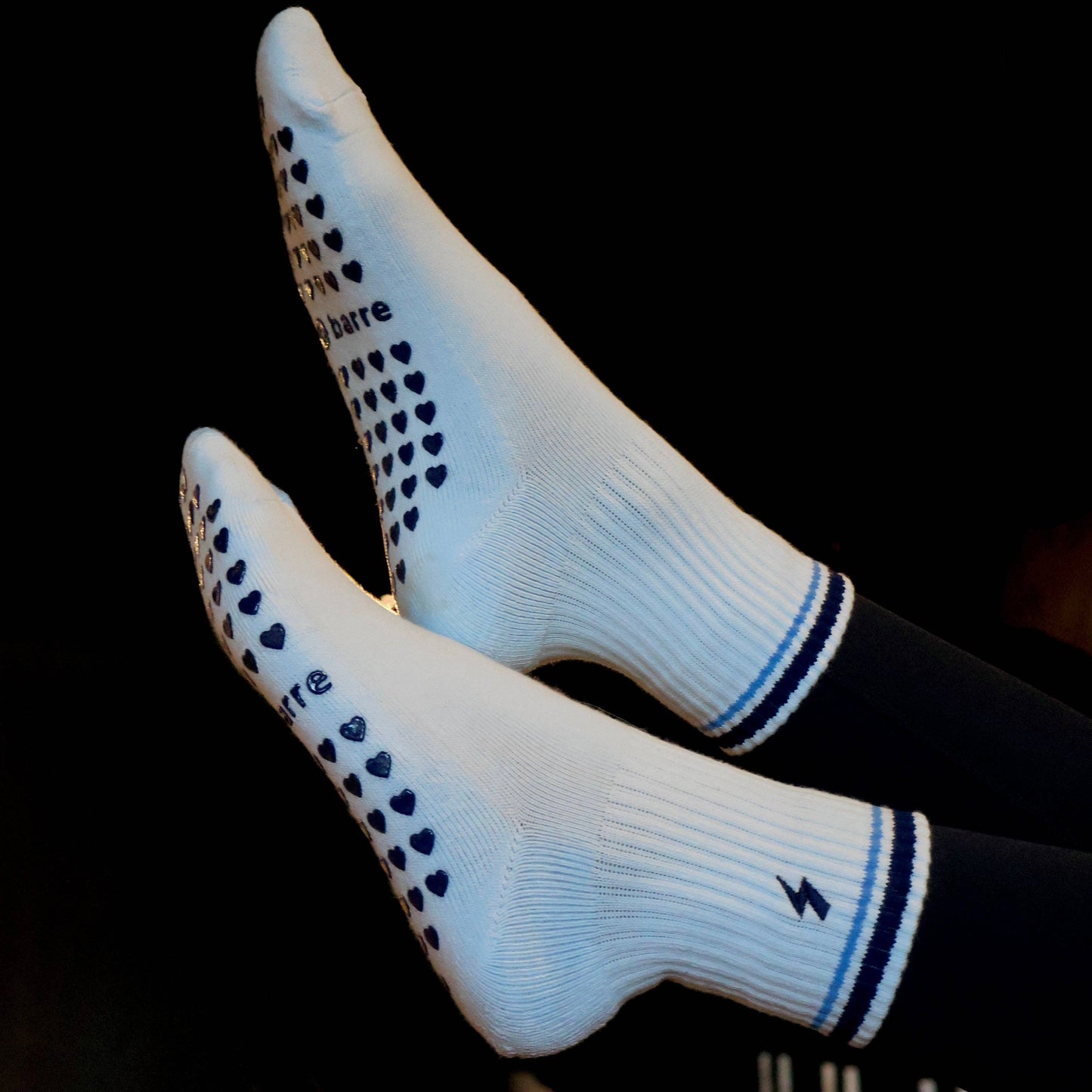 Lightning Bolt Grip Socks