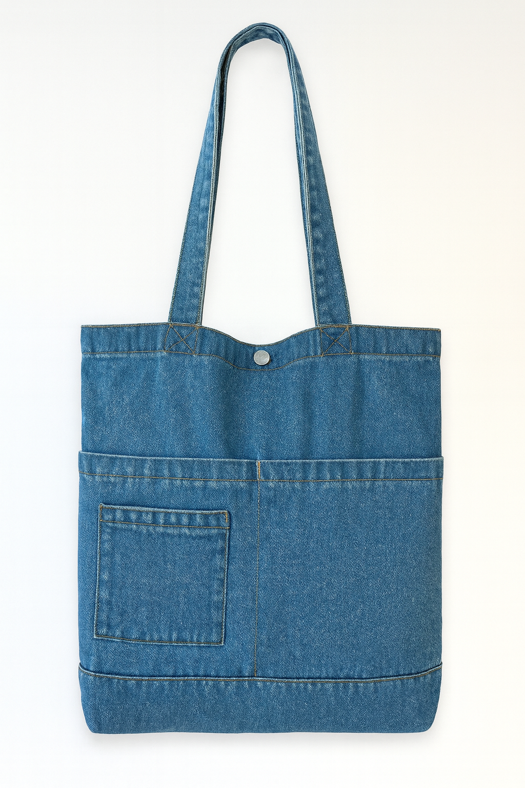 Denim tote bag CY108DM: Black / 100% Cotton