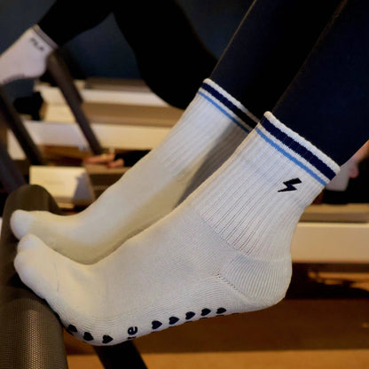 Lightning Bolt Grip Socks