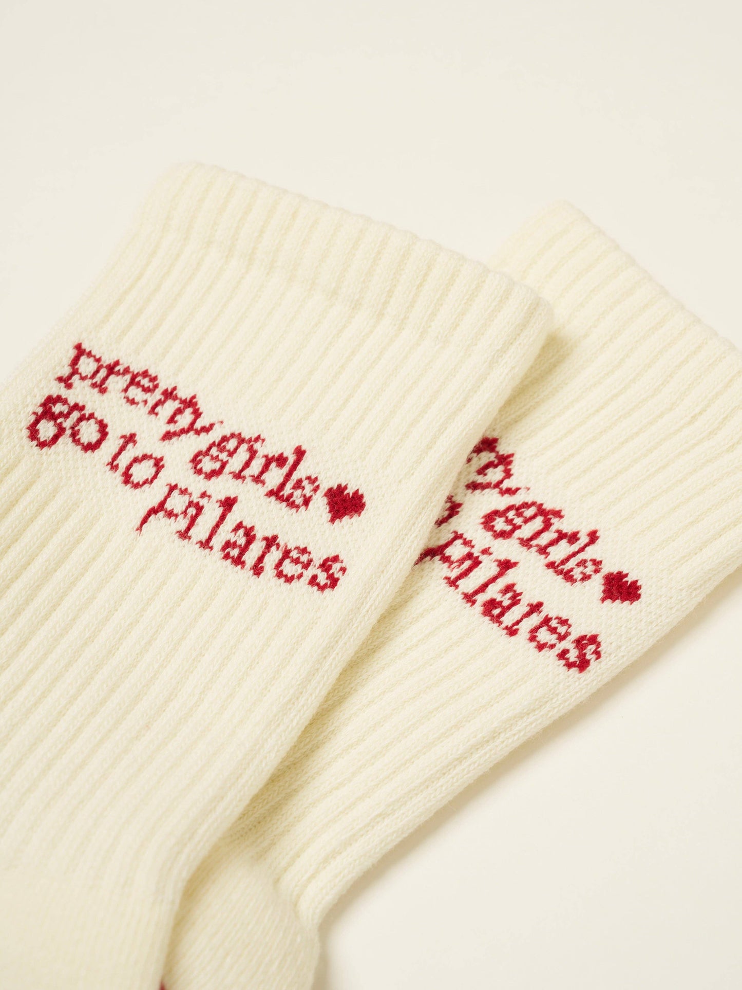 🩰 Pilates Girl Grip Sock [Red]