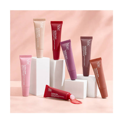 SHE LG24 Lip Glowy Moisturizing Lip Balm - 36 pcs