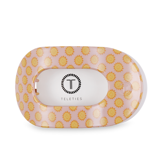 Round Flat Hair Clip | Large | Sunny Days Ahead
