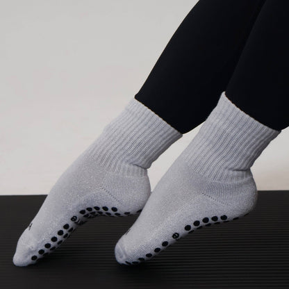 Pila Plain Best Grip Socks - Sparkle Pilates Socks