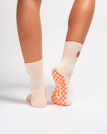 The Just Peachy Grip Sock