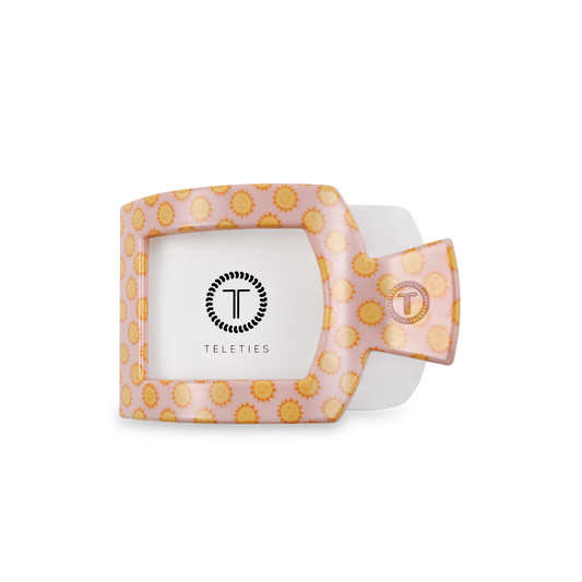 Square Flat Hair Clip | Medium | Sunny Days Ahead