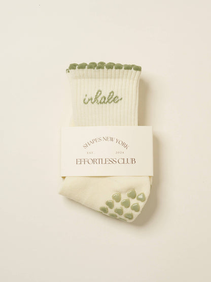 🧘🏼‍♀️ Inhale Exhale Grip Sock