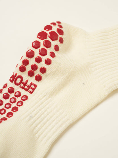🩰 Pilates Girl Grip Sock [Red]