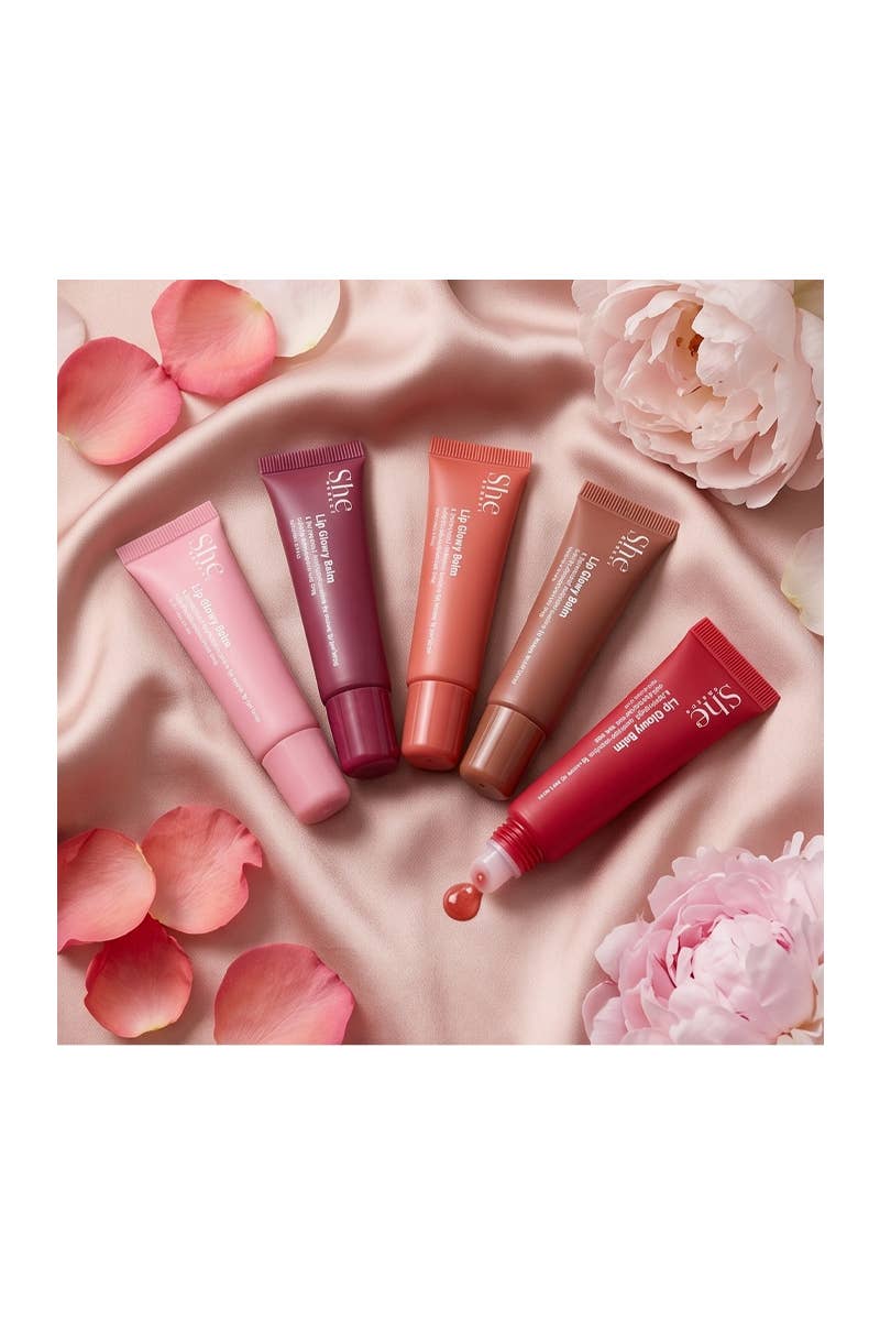 SHE LG24 Lip Glowy Moisturizing Lip Balm - 36 pcs