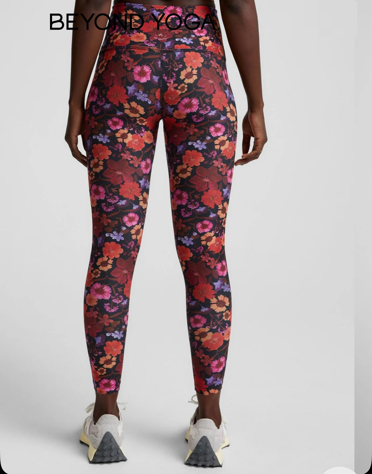 Summer Bouquet SoftMark High Waisted Midi Legging