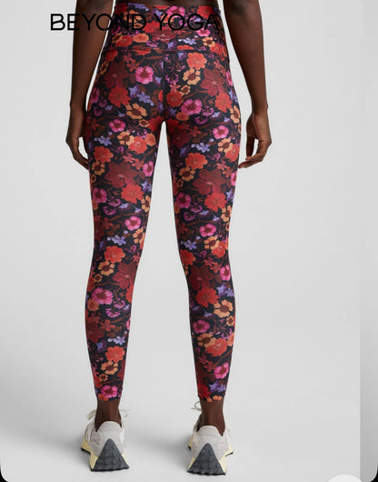 Summer Bouquet SoftMark High Waisted Midi Legging