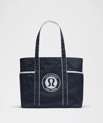 Daily Multi-Pocket Canvas Tote Bag 20L *Logo