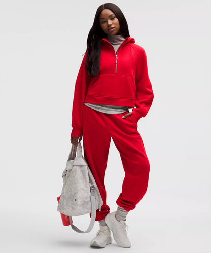 Scuba Oversized Half-Zip Hoodie